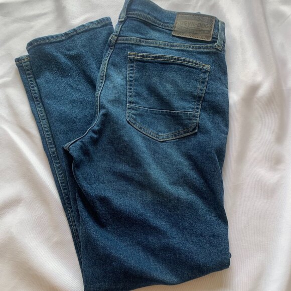 Devil Dog Dungarees Jeans Size 32 X 30 - Picture 1 of 10
